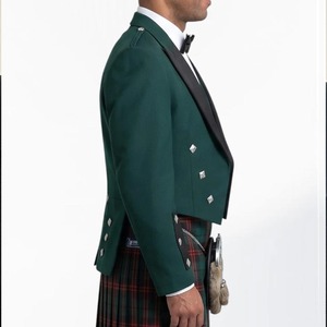 Men <b>Prince</b> Charlie Jacket Scotland Formal Wear Kilt Outfit Wedding <b>Coat</b> OEM Custom Manufacturer Supplier - Product Image 3