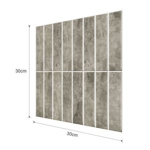 Adhesivos Decorativos Vintage para Pared, Estilo Azulejos de Metro, 12x12 Pulgadas, 10 Piezas, para Decoración del Hogar - Product Image 5