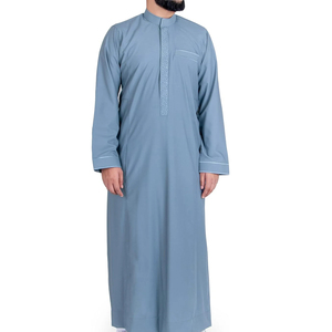 Anti-Wrinkle Tech Fabric <b>Thobe</b> – Low Maintenance Luxury Jubba for Business Travel - Product Image 1
