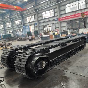 Il nuovo impianto di perforazione cingolato con compressore d'aria mini cingolato carrello in acciaio v scanalatura ruota cingolata - Product Image 4