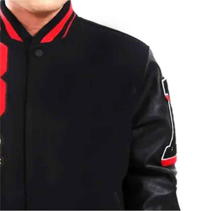 Chaqueta Varsity para Hombre, Rellena de Plumón, Resistente al Viento, con Marca Personalizada |   Calidad Premium para Escuelas, Equipos y Eventos |   Venta al por mayor - Product Image 3