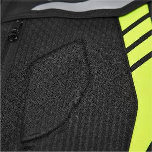 เสื้อแจ็คเก็ตขี่มอเตอร์ไซค์กันน้ำ ระบายอากาศได้ดี ไซส์ใหญ่พิเศษ  วัสดุหนังคอร์ดูร่า  พร้อมบริการ OEM  รับผลิตตามแบบ  โลโก้ Namissm Interprize  ตามสั่ง - Product Image 6