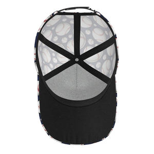 Gorra de Béisbol Ajustable de 5 Paneles con Estampado Animal, de Lona 100% Algodón, con Logotipo Bordado Personalizado de Alta Calidad, para Unisex - Product Image 5