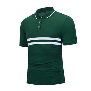 Camiseta Polo Lisa Elástica al por Mayor, Ropa Casual Unisex, Cómoda y de Secado Rápido - Product Image 6