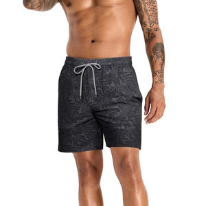 5 Inch Inseam Men's Solid Color Breathable Quick Dry Gym Workout Shorts Double <b>Layer</b> Mesh Design Custom Drawstring Closure - Product Image 4