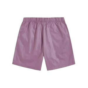 Eco Friendly Nylon Gym Shorts Solid Drawstring Elastic Print Waterproof <b>Windbreaker</b> Shorts for Running <b>Beach</b> and Casual Wear - Product Image 5