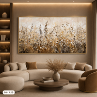 Impression sur toile d'huile florale de qualité galerie HALO, édition authentique Vietnam, peinture sur toile originale faite à la main de la marque HALO, encadrée F6-A10