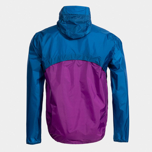 OEM Custom Men's <b>Lightweight</b> Color Block Windbreaker <b>Jacket</b> Hooded Waterproof <b>Running</b> Outdoor Sports Coat Wholesale B2B Supplier - Product Image 2
