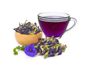 Tisane de fleurs de pois papillon en sachet, fleurs séchées naturelles bleues et violettes, thé santé amincissant, origine Vietnam - Product Image 2