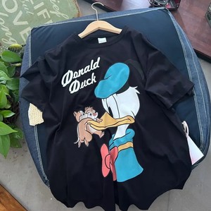 Vente en gros de t-shirts décontractés en coton pour femmes, coupe ajustée, col rond, logo personnalisé, différentes couleurs, taille XL disponible, anti-plis - Product Image 6