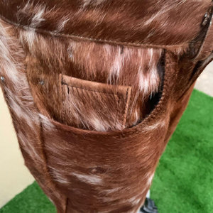 2026 New Streetwear Style Solid Color Cowhide <b>Leather</b> <b>Pants</b> Professional Manufactures Lightweight Cowhide <b>Leather</b> <b>Pant</b> - Product Image 4