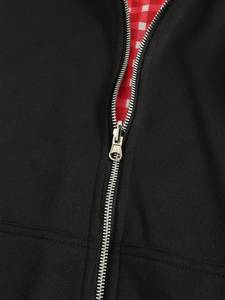 Sudadera con capucha reversible de poliéster con cremallera completa OEM ODM, con estampado personalizado, corte regular, estilo otoñal, informal y a la moda para hombre - Product Image 5