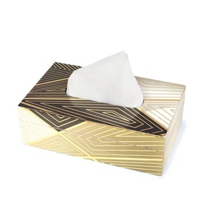 Multipurpose Wooden Printed Tissue <b>Paper</b> Holder Decorative <b>Storage</b> <b>Box</b> For Kitchen Bathroom Bedroom Living Room Hotel Use - Product Image 4