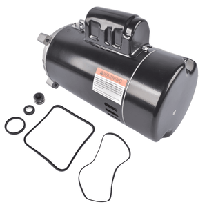 Motore di ricambio trifase/monofase da 1,5 HP per pompa piscina Hayward Super Pump A.O. Smith Century Maxflo Max E Glas con Kit GO da 3 Pollici - Product Image 5
