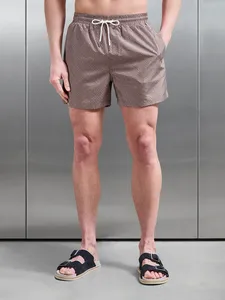 Pantalones Cortos Casuales para Hombre con Cordón Ajustable, Estampado Gráfico, para Vacaciones, Playa, Moda, Primavera, Verano - Product Image 1
