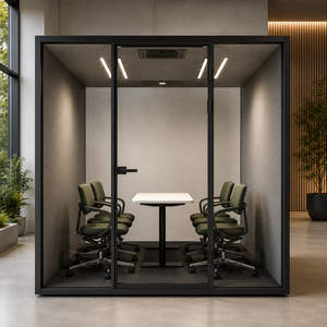 Pod de réunion moderne et écologique pour équipe dirigeante avec structure en aluminium - Product Image 4