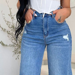 Pantalones Vaqueros para Mujer a Precio Accesible, Elegantes y Transpirables, Ropa Casual Premium para Adultos - Product Image 4