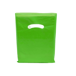 Bolsas de plástico troqueladas personalizadas al por mayor mango de parche impreso OEM para embalaje de ropa - Product Image 6