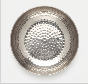 Luxury Large Metal Stainless Steel Lunch Dessert <b>Bowl</b> <b>Chinese</b> Kitchen Modern Polished Dishwasher Safe For Party Fruit Salad - Product Image 1