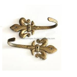 Two Design Hot Selling Art Design Wood Wall Hanger Long Self Adhesive <b>Coat</b> Clothes Wall Wooden Hanger With 4 <b>Hook</b> Wall <b>Hook</b> - Product Image 3