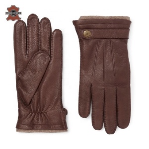 NOUVEAUX GANTS DE CONDUITE GEO BROTHERS Unisexe en Cuir d'Agneau Véritable de Luxe avec Caractéristiques Antidérapantes et Coupe-Vent Doublure en Soie Pakistan - Product Image 6