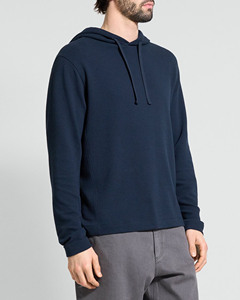 Custom Bamboo Cotton <b>Men's</b> <b>Pullover</b> Hoodie Premium Streetwear Sweatshirt Hooded Casual Fashion OEM Manufacturer - Product Image 3
