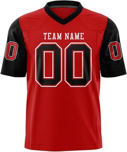 Jersey Profesional de Fútbol Americano, Tela que Absorbe la Humedad, Sublimación Completa, Nombre y Número del Equipo Personalizados, Proveedor OEM - Product Image 4
