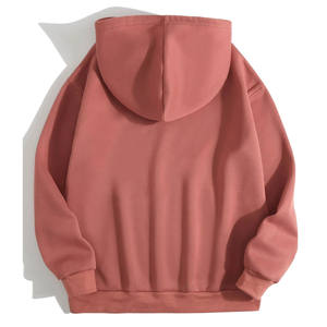Ensemble décontracté deux pièces pour femmes européennes et américaines, sweat-shirt long à capuche de couleur unie pour l'automne et l'hiver (pour hommes) - Product Image 2