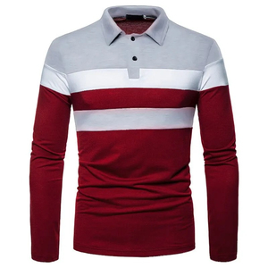 Polo pour homme surdimensionné de haute qualité, dernier design personnalisé, nouvelle arrivée, manches courtes, coupe ajustée, polos pour homme OEM - Product Image 1