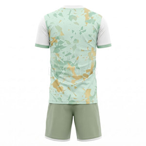 Modern Team Soccer Uniform Lightweight Sweat Wicking Design Perfect For High Energy Training And <b>Game</b> Use - Product Image 3
