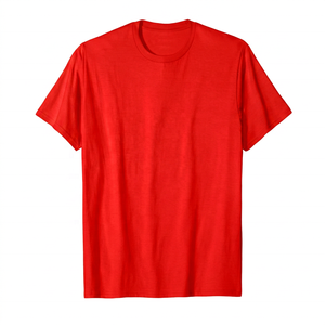 T-shirt en jersey de coton blanc pour homme, manches courtes, col rond, coupe classique, couleur unie, décontracté - Product Image 6