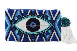 Porte-monnaie décoratif artisanal en perles de rocaille Mini sac à main léger pour femme - Product Image 2