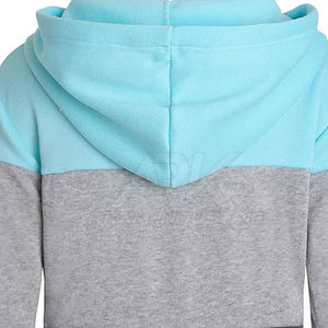 Ventes en gros de sweats à capuche respirants pour femmes, style tendance, couleur unie, sweats à capuche pour femmes personnalisés - Product Image 3