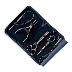 Juego de Herramientas Profesionales de Alta Calidad para Extensiones de Cabello al por Mayor con Pinzas y Tijeras Duraderas - Product Image 4