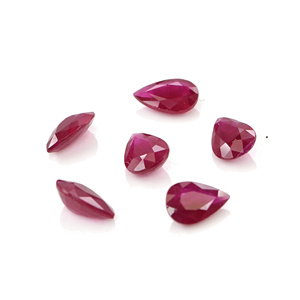 Perles de rubis de Birmanie naturelles non traitées 4x6mm, pierres précieuses facettées, prêtes à l'emploi pour la création de bijoux - Product Image 5