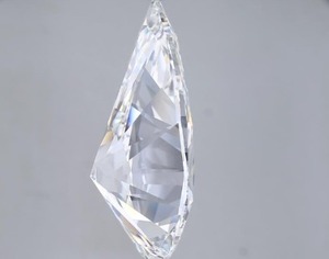 เพชรทรงลูกแพร์ 12.05 กะรัต เพาะเลี้ยงในห้องปฏิบัติการ สี F ความสะอาด VS1 คุณภาพการเจียระไนระดับ Triple Excellent ได้รับการรับรอง CVD สีขาวประกายระยิบระยับ พลอยเดี่ยวแบบหลวม - Product Image 3