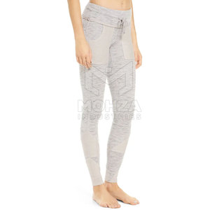 Factory Price Drawstring Waist Breathable Yoga <b>Leggings</b> Customized Logo Design Wholesale Top Selling Yoga <b>Leggings</b> - Product Image 4