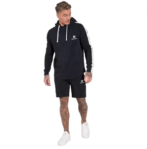 Service OEM – Survêtement d'hiver pour homme à manches longues, 100 % polyester polaire, à capuche, sportif, séchage rapide, tissu léger – Vente en gros, le meilleur - Product Image 1
