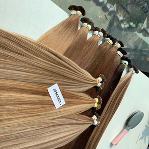 ต่อผมแท้เวียดนามแบบตรงธรรมชาติ เกรดพรีเมียม ปลายแบนเคลือบเคราติน  แบบเส้นเดียว  สองชั้น  น้ำหนัก 100 กรัม ขายดีอันดับต้นๆ - Product Image 1