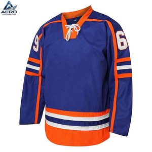 Jersey de Hockey sobre Hielo Deportivo Transpirable, Diseño Personalizado OEM/ODM, de Alto Rendimiento, Clásico con Cordones, para Venta al Por Mayor - Product Image 2