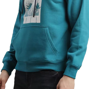 Sudadera con Capucha Personalizada de Algodón 100% Bordada con Impresión Digital para Hombre, Estilo Urbano Informal de Invierno, Gran Venta - Product Image 5
