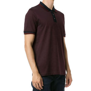 Polo de Golf de Manga Corta para Hombre, Secado Rápido, con Logotipo Personalizado, Tejido Ecológico, Diseño Liso o Estampado - Product Image 4