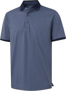 Polo homme personnalisé imprimé, col contrastant, col rabattu, respirant, vêtements de sport de haute qualité, chemises extensibles. - Product Image 2
