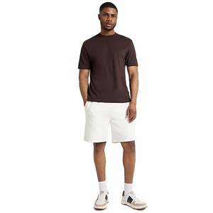 เสื้อยืดคอกลมแขนสั้นทรงปกติสำหรับผู้ชาย LEDBURY OEM ขายดี ผลิตจากผ้าโพลีเอสเตอร์/คอตตอน ระบายอากาศได้ดี แห้งเร็ว - Product Image 2