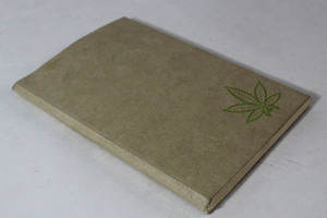 Cuadernos de papel de cáñamo natural, hechos a mano, reciclados, con cubierta suave, sin madera, para oficina y escuela, tamaño A5, personalizables - Product Image 2
