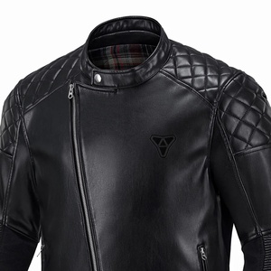 genuine leather motorcycle jackets Best Price Custom Designed Men High Quality Motorbike Leather Jacket Sportswear Auto Racing - Product Image 3