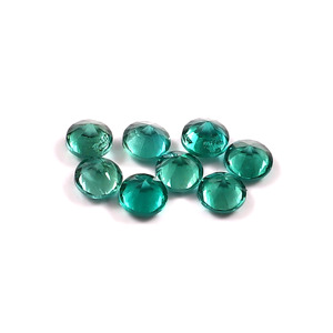 Esmeralda Verde Cultivada en Laboratorio, 3mm, Corte Facetado, Calibrada, Piedra Preciosa Suelta Certificada, Proveedor Mayorista de Joyería KKS EXPORTS - Product Image 3