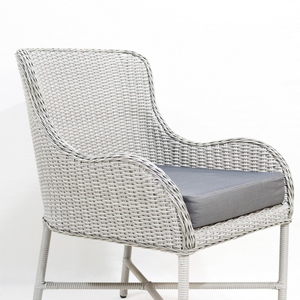 Top Rated Elegant Patio Rope <b>Dining</b> Seat - Heavy Duty Waterproof Bistro Accent <b>Chair</b> - Product Image 6