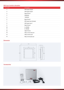 Lector RFID de Rango Medio Integrado BR05M - Product Image 4