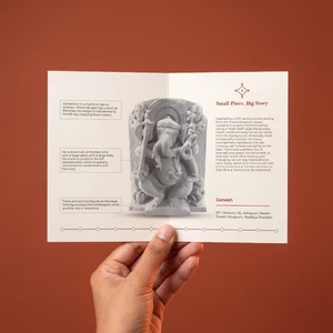 Escultura del Dios Ganesha del Siglo X, Arte del Templo Indio Antiguo, Diosa Elefante, Réplica de Estatua de Museo, Venta al por Mayor - Product Image 5